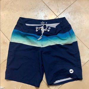 Hollister Swim Trunks Blue Men’s 30 Waist